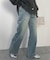 ストレートデニムパンツ