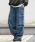 デニムイージーカーゴパンツ