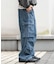 デニムイージーカーゴパンツ