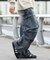 デニムイージーカーゴパンツ