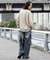 デニムイージーカーゴパンツ