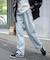 デニムイージーストレートパンツ2