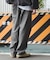 デニムイージーストレートパンツ2
