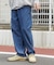 デニムイージーストレートパンツ2