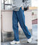 デニムイージーストレートパンツ2