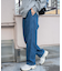 デニムイージーストレートパンツ2
