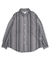 ストライプメッシュBIGシャツ(LS)