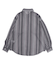 ストライプメッシュBIGシャツ(LS)