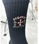 バック刺繍底パイルクルーソックス