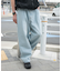 ルーズテーパードデニムパンツ