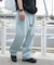 ルーズテーパードデニムパンツ