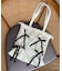 ドロストリボンギャザートート
