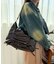 ギャザーリボンハーフムーンバッグ