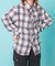 チェックビッグシャツ