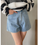デニムショートパンツ