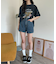 デニムショートパンツ