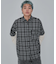 チェックレイヤードシャツ(LS)