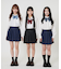 スクールプリーツスカート