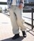 イージー3Dバレルレッグデニムカーゴパンツ