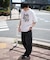 イージー3Dバレルレッグデニムカーゴパンツ