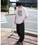 イージー3Dバレルレッグデニムカーゴパンツ