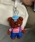 ぺろりんベアぬいぐるみキーホルダー