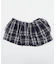チェックラップスカート