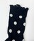 ドット柄フリルソックス