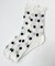 ドット柄フリルソックス