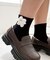 ぬいぐるみアンクルパイルソックス