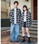 オンブレチェックネルシャツ(LS)