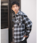 オンブレチェックネルシャツ(LS)