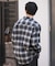 オンブレチェックネルシャツ(LS)