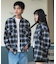 オンブレチェックネルシャツ(LS)