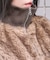 フェイクファーショートブルゾン