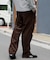 コーデュロイイージーストレートパンツ