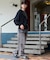 パラシュートデニムパンツ