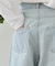 クロップドワイドデニムパンツ