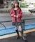 ショートグラフィックZIPパーカー