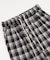 ワイドルーズチェックパンツ