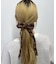 Lチェックロングリボンバンス