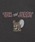 TOMandJERRYグラフィックプルオーバー