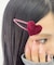 Lベロアハートパッチンピン