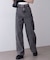 ストレートデニムパンツ