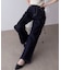 ストレートデニムパンツ