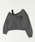 チェックワンショルダースウェット