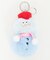 BIG雪だるまモンスターぬいぐるみキーホルダー