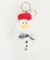 BIG雪だるまモンスターぬいぐるみキーホルダー