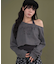 エイジドオフショルダースウェット
