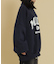 ハーフZIPカレッジビッグスウェット